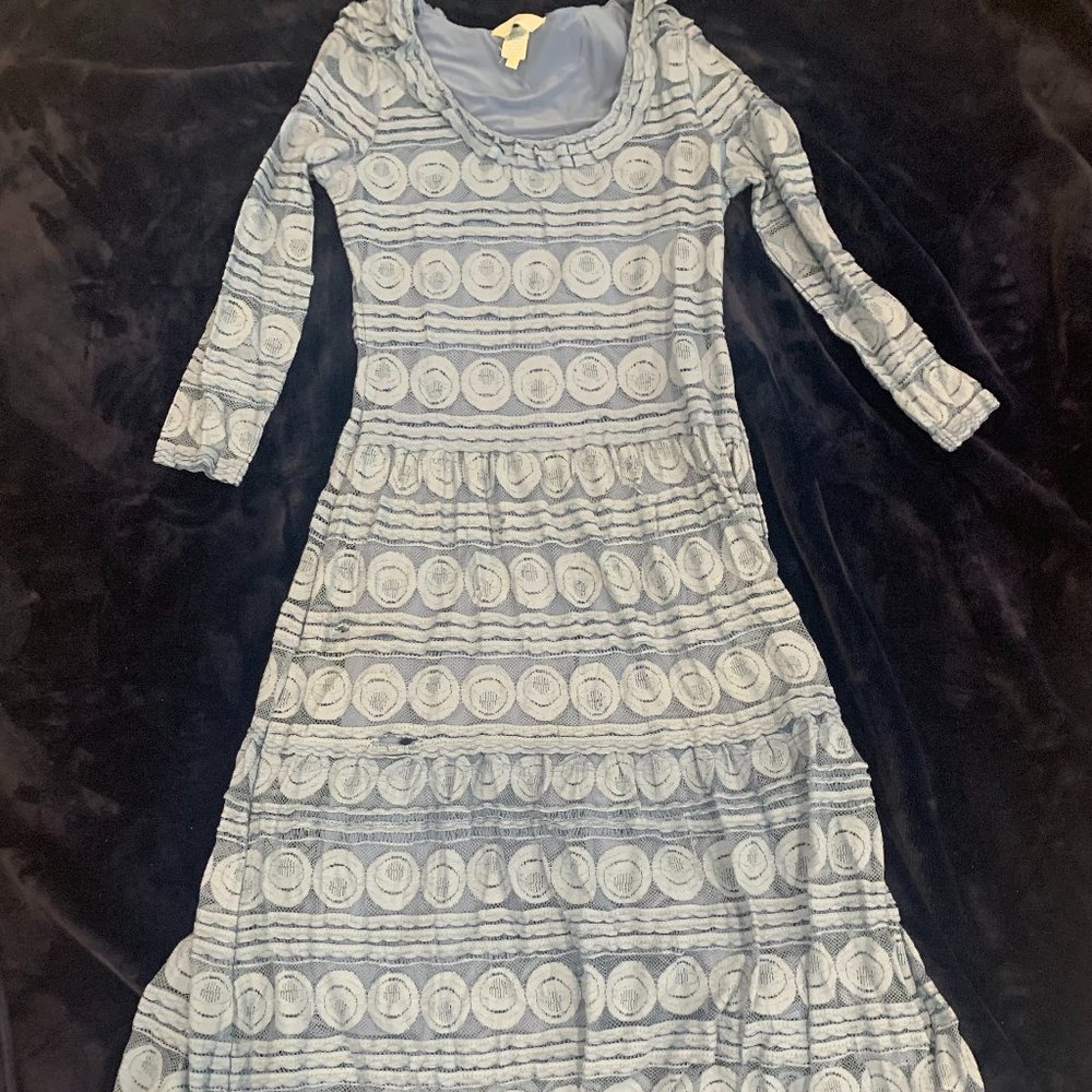 Sundance blue lace dress